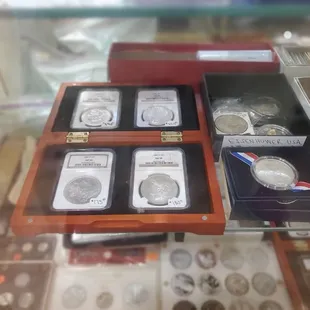 Morgan silver dollars are great to collect