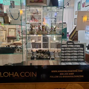 Very nice affordable costume jewelry available.