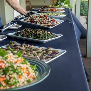 interior, salads