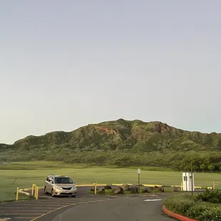 Hike trails to the top.