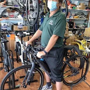Biking Pandemic in Lock Down Times