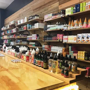 Over 300 flavors to choose from