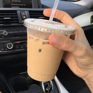 SUPER yummy latte!!! Their cold-brew espresso efforts really makes the difference!! Great job on flavor!