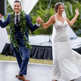 Hunter made us a customized mix for our first dance - all of the guests loved it!