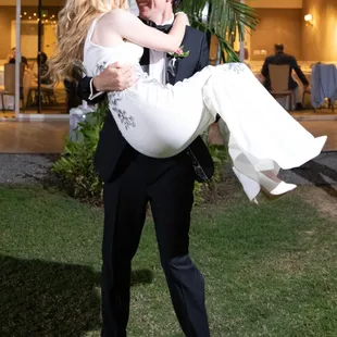 End of our first dance