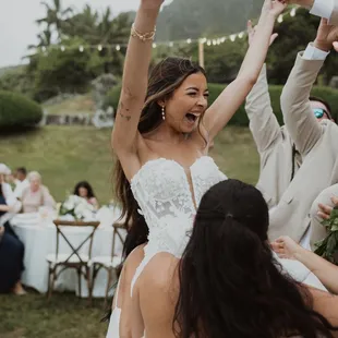 J + J's Grand Entrance at Paliku Gardens, Kualoa Ranch