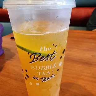 Peach tea