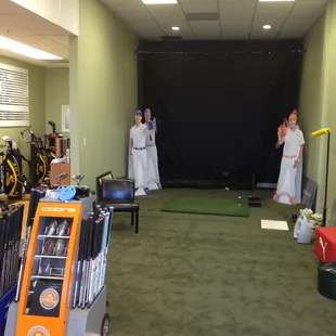 New AGC club fitting area!!