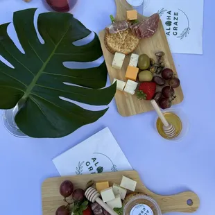 Charcuterie, aesthetic, food variety, business owner, overall vibes!