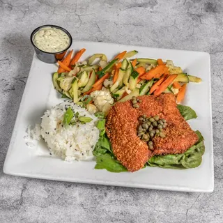 Panko Parm Crusted Mahi