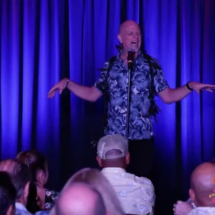 Hysterical and unapologetically funny standup comedy with Don Barnhart at the Aloha Ha Comedy Club in Hawaii.