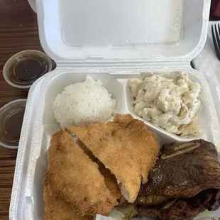 Chicken Katsu Mini Meal (combo with short rib)