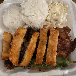 "Katsu chicken" but Dino nuggets are tastier than these...