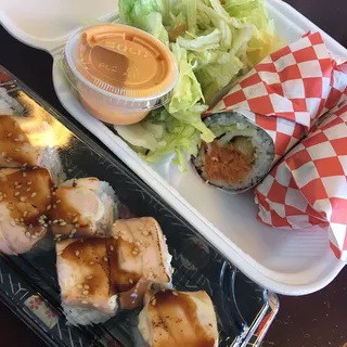 Baked Salmon roll