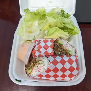 Soft Shell Crab Burrito