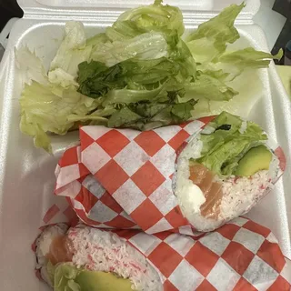 Salmon Burrito