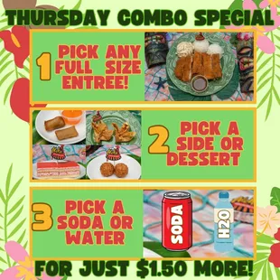 Thursday combo special