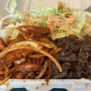 Hawaiian BBQ Aloha Plate