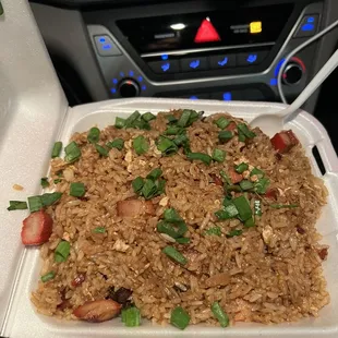 BBQ Pork Fried Rice