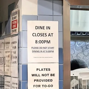 a sign for a restaurant