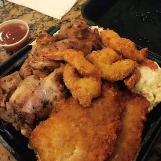 Mahi & BBQ Chicken Combo