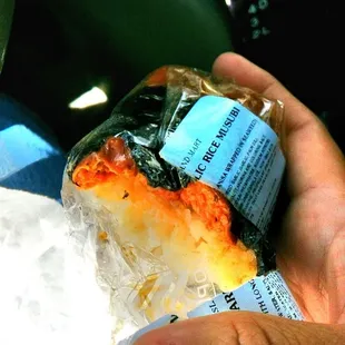 longanisa and garlic rice musubi