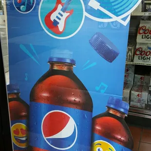 Pepsi display