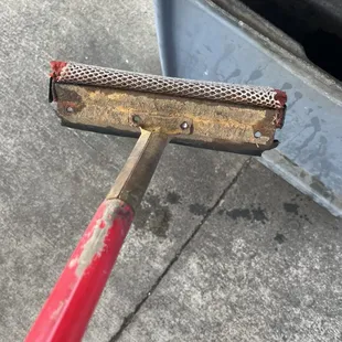 Contestant #1. She might leave a bunch of streaks, but washes well.