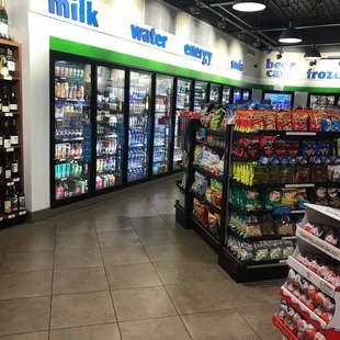 Nice selection of my favorite drinks &amp; Da Kine Gas.