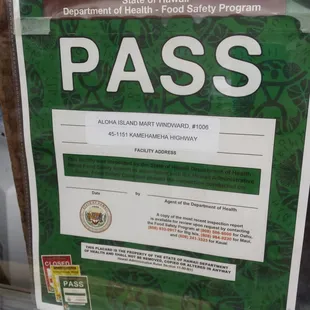 This is a good sign!