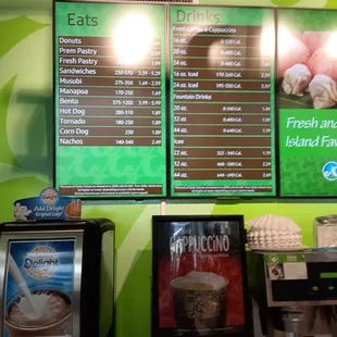 Coffee and snacks