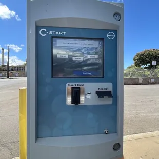 an automated parking meter