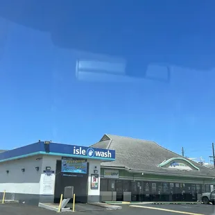 the front of the store
