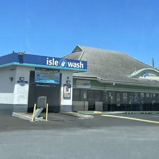 the outside of the store