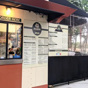 Menu as of 12/9/2021