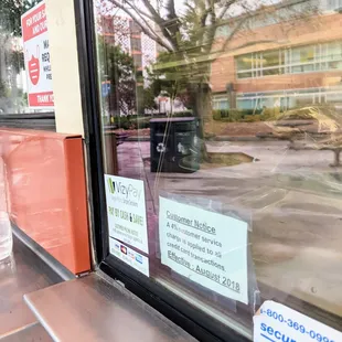 4% Customer Service Charge applied to all Credit Card transactions