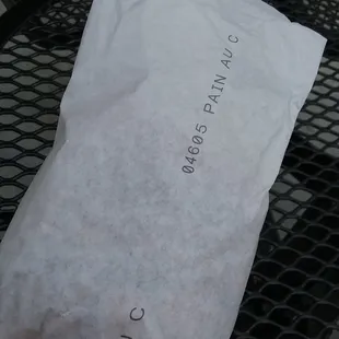 I'm going to get a pastry! #TreatYoSelf #Finals... but what's this sketchy paper wrapping