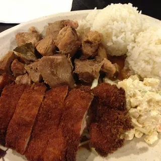 Adobo and Katsu Combo