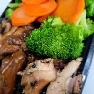 Teriyaki Chicken &amp; Veggie Bowl