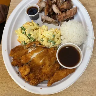 Huli Huli Chicken And Chicken Katsu