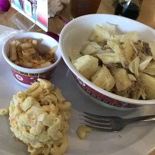 Kalua Pork and Cabbage Plate