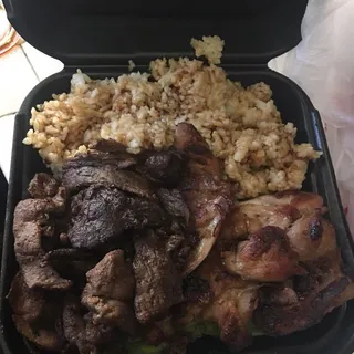 4. Beef & BBQ Chicken Combo