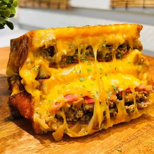 BACON PATTY MELT