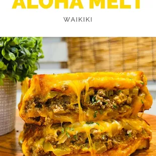 AP - THE ALOHA PATTY MELT (SPICY)