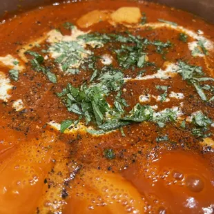We make our tomato soup fresh daily^^