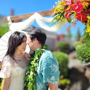 Eric &amp; Tiffany tie the knot - was honored to serve as their Officiant