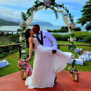 Showtime &amp; Lauren tie the knot - was honored to be selected as their Officiant