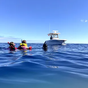 The Aloha Ocean boat -- beautiful, spotless vessel.