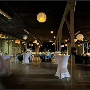 The decor in the pavilion turned out exactly as I had dreamed it!