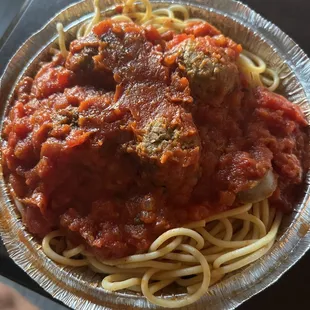 Spaghetti with Meatballs